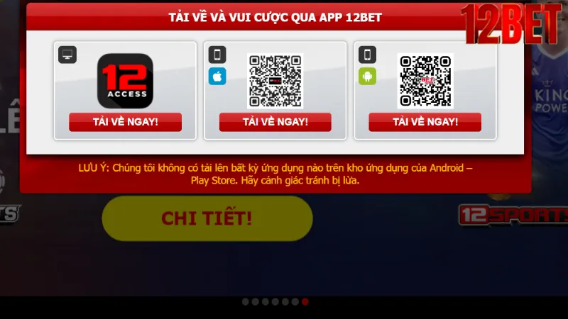 Tại sao bạn nên sử dụng app 12Bet?